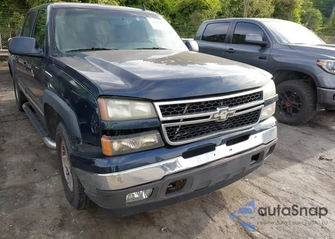 2006 Chevrolet Silverado 1500 Lt2 из США, поврежденный, VIN 2GCEK13T461151478